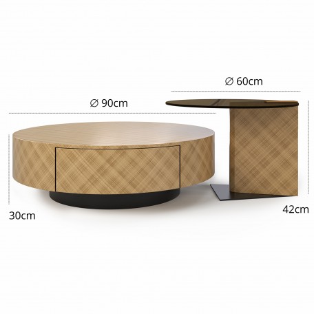 Coffee table Bronze design coffee table