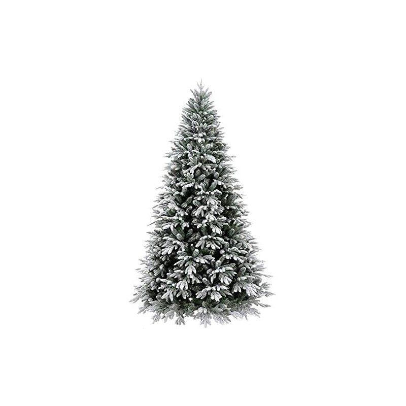 Albero di natale Realistico Innevato Abete Incantato 210cm