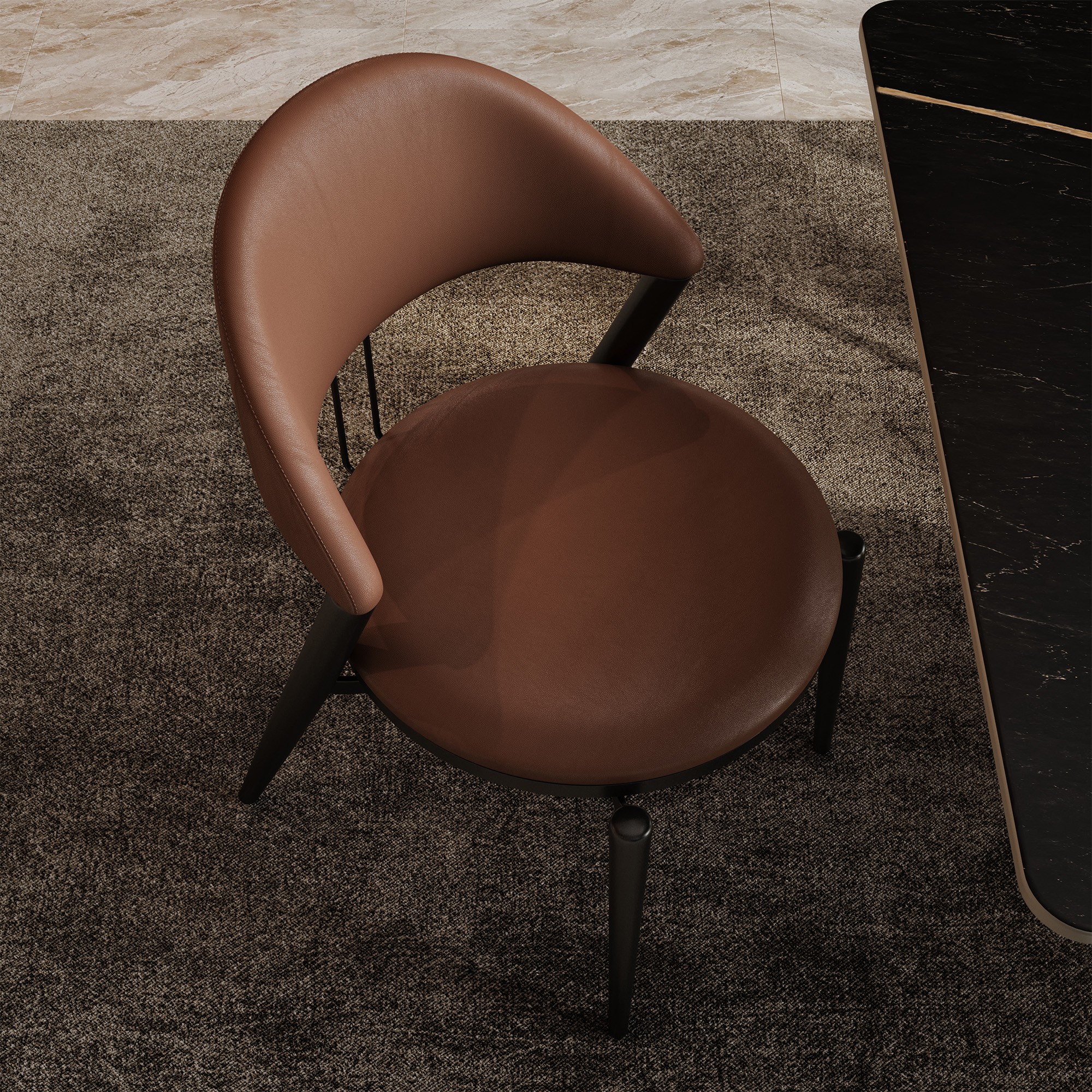 Giulia Grillo Chair Remembrance Brown Design Chair