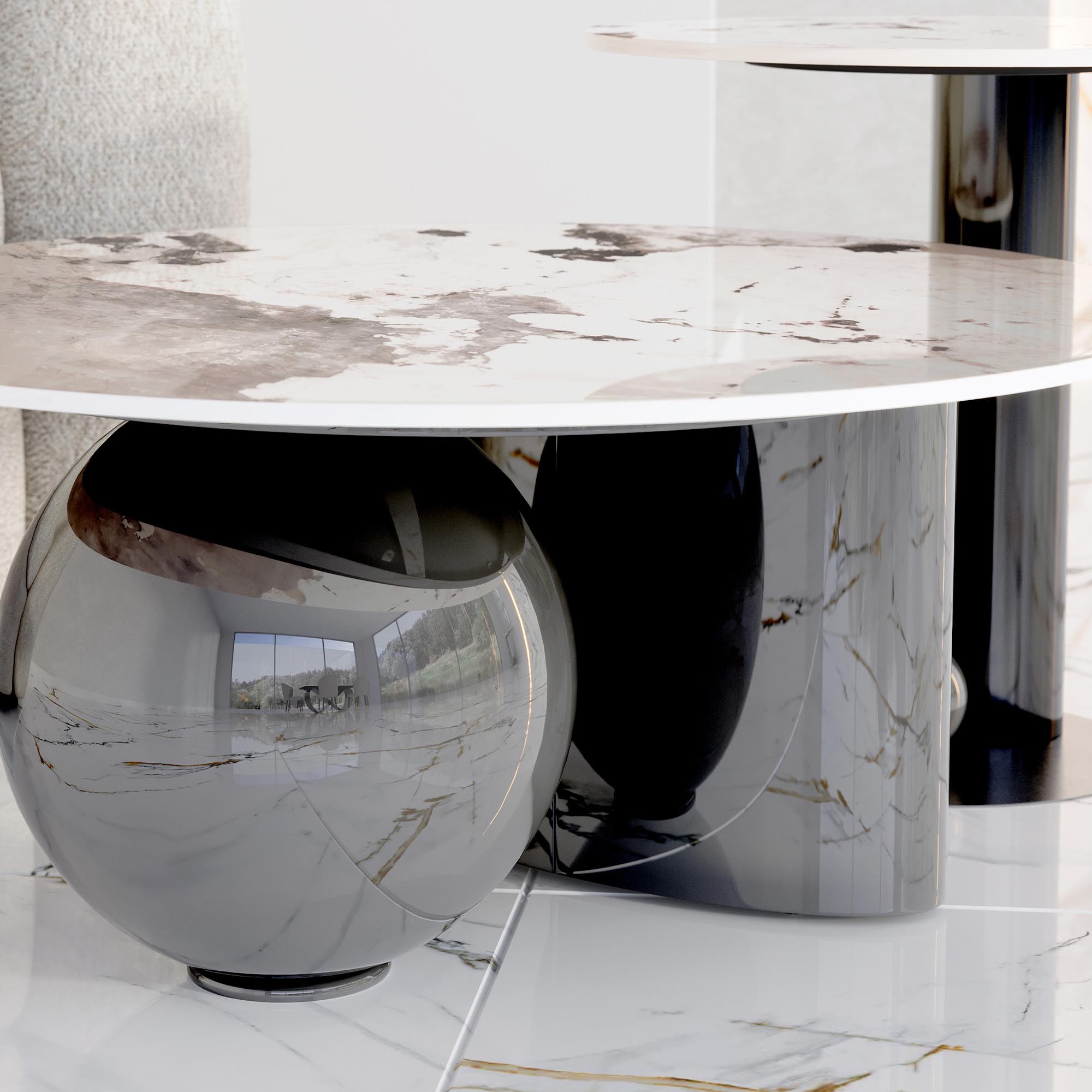 Giulia Grillo K22-14 End Table de