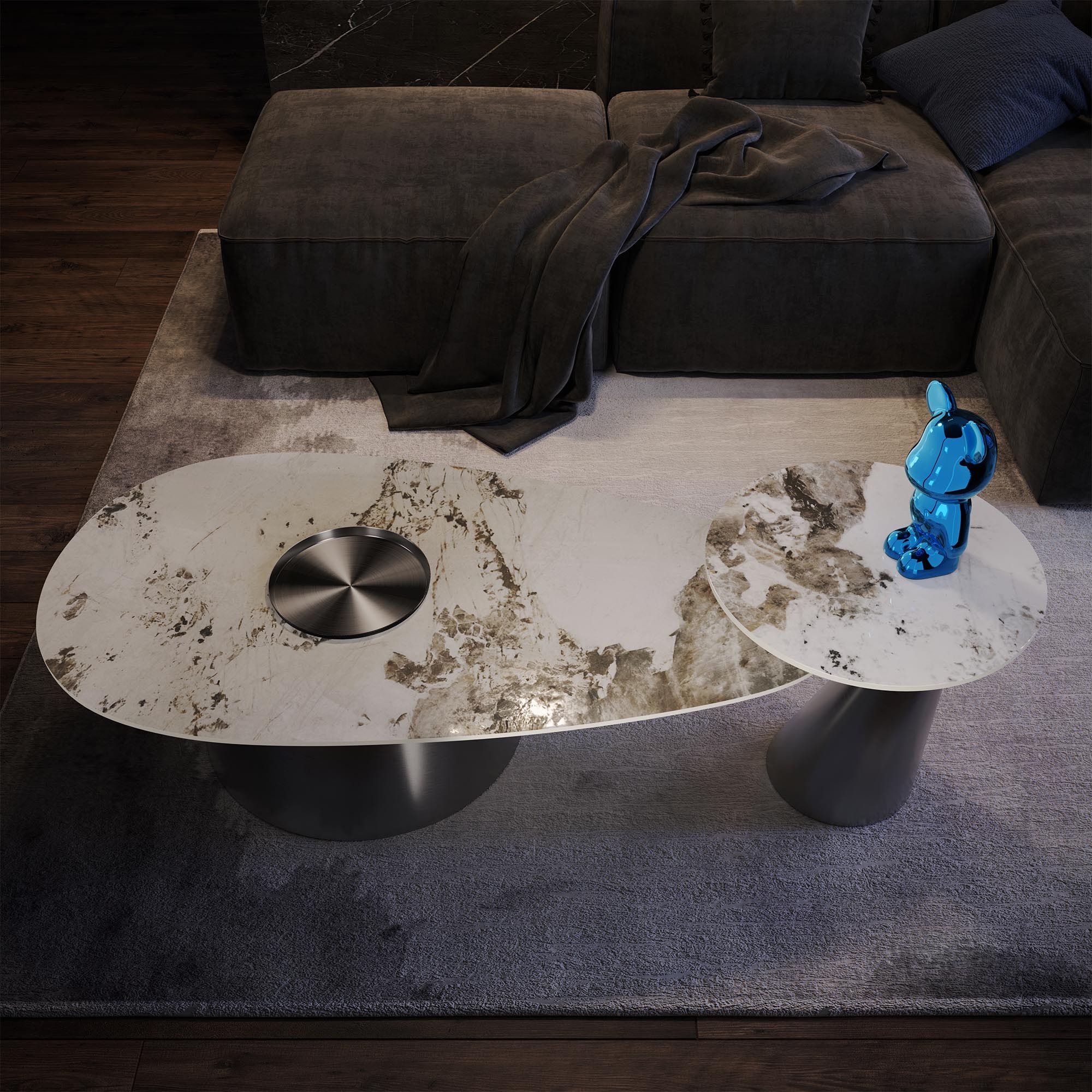 Giulia Grillo Coffee Table Suspended Design coffee table