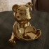 Porte-objets Petit Ours or