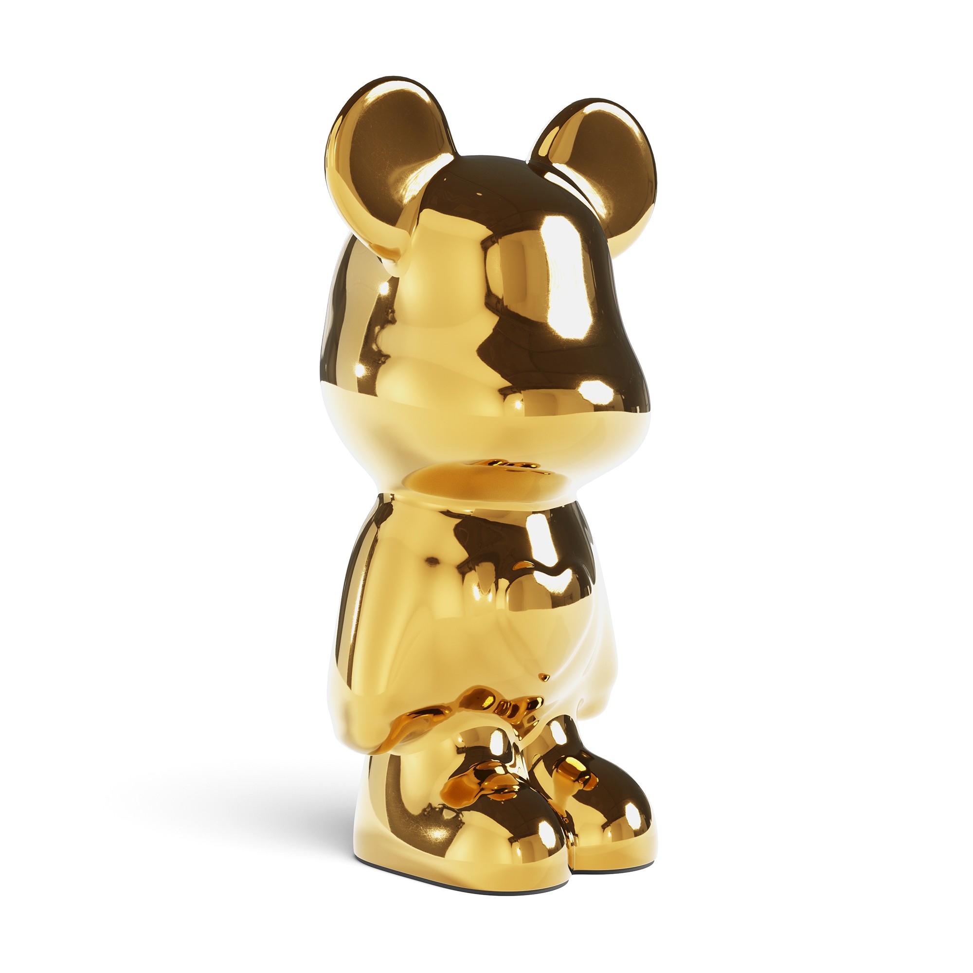 Giulia Grillo Love Bear Design Ornament - Gold Edition