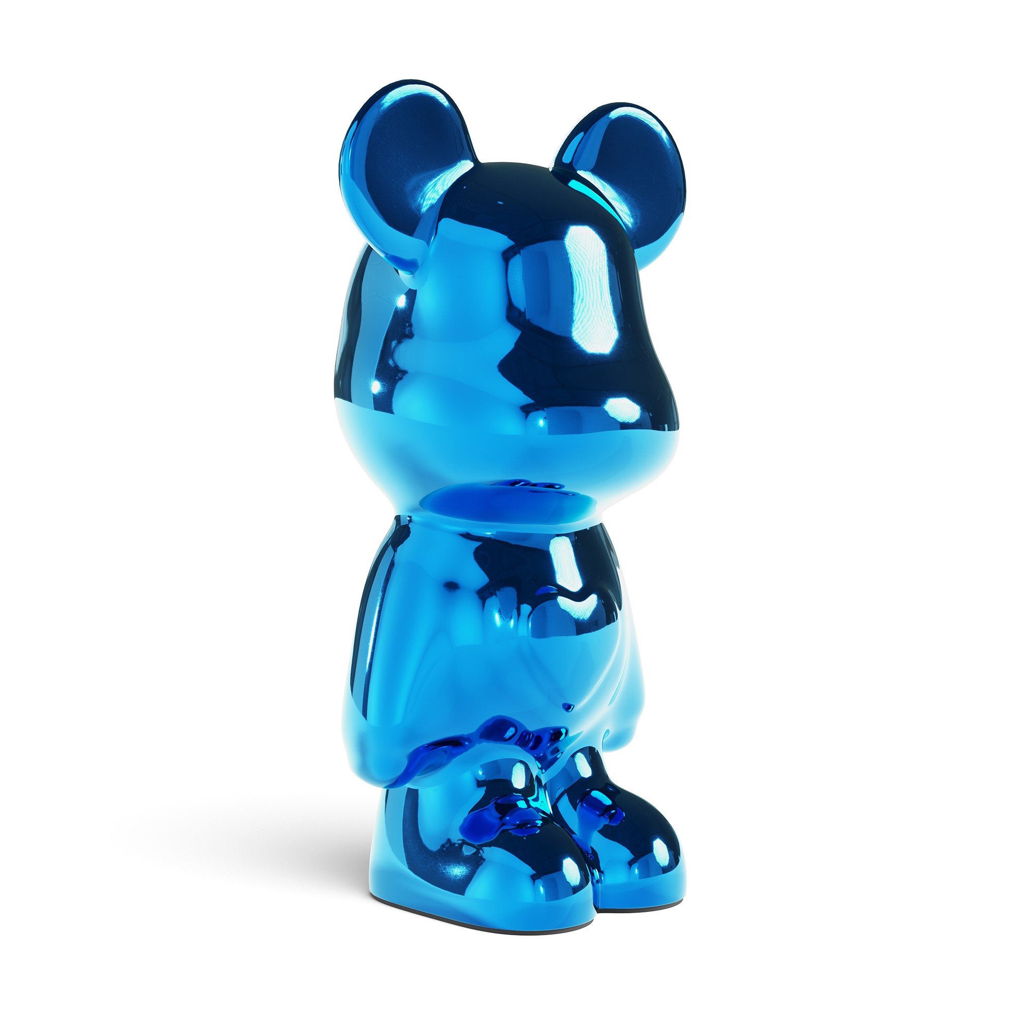 Giulia Grillo ORN61 Love Violence Bear decoration blue D