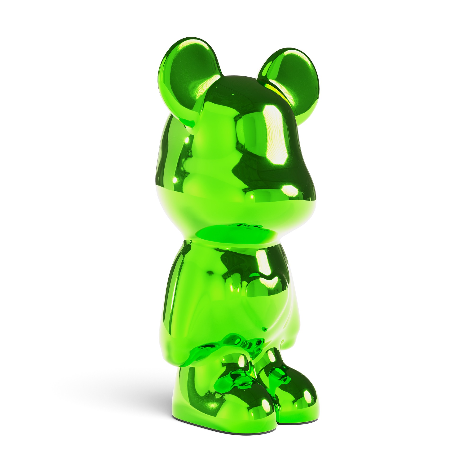 Giulia Grillo ORN60 Love Violence Bear decoration green D