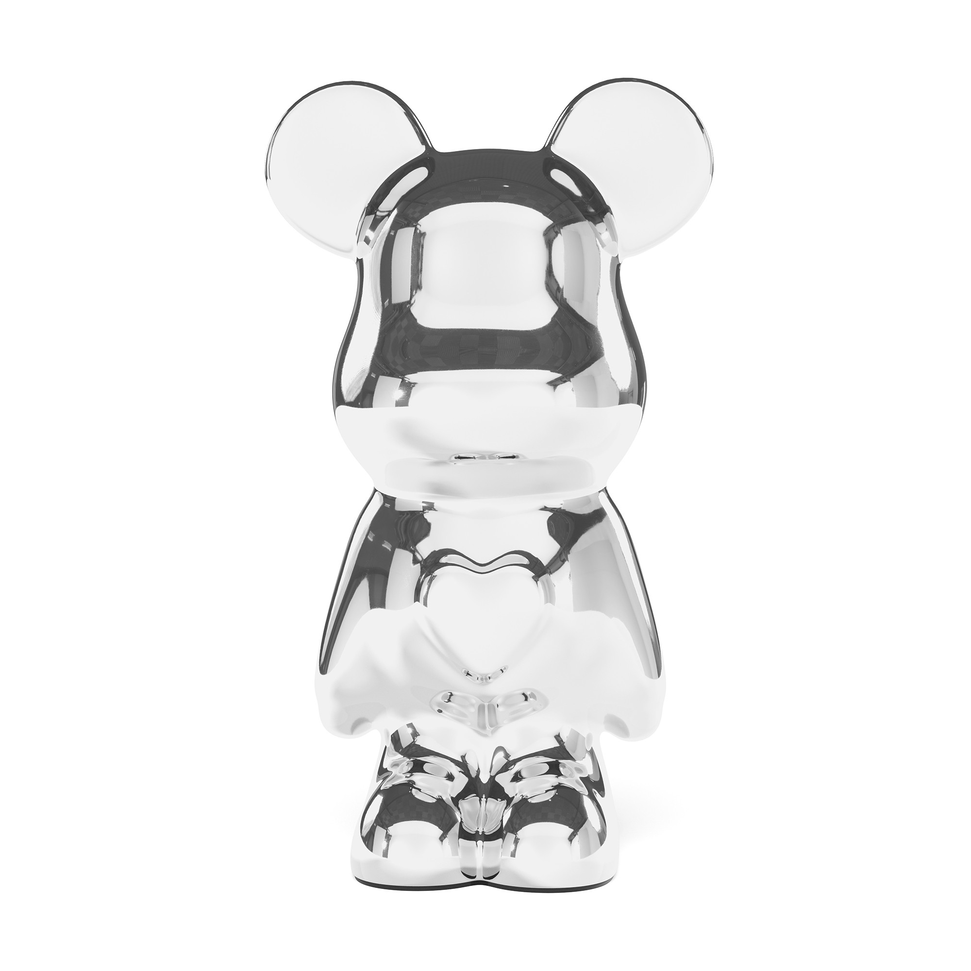 Giulia Grillo Love Bear Design Ornament - Silver Edition