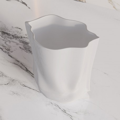 Vaso design Emozioni bianche