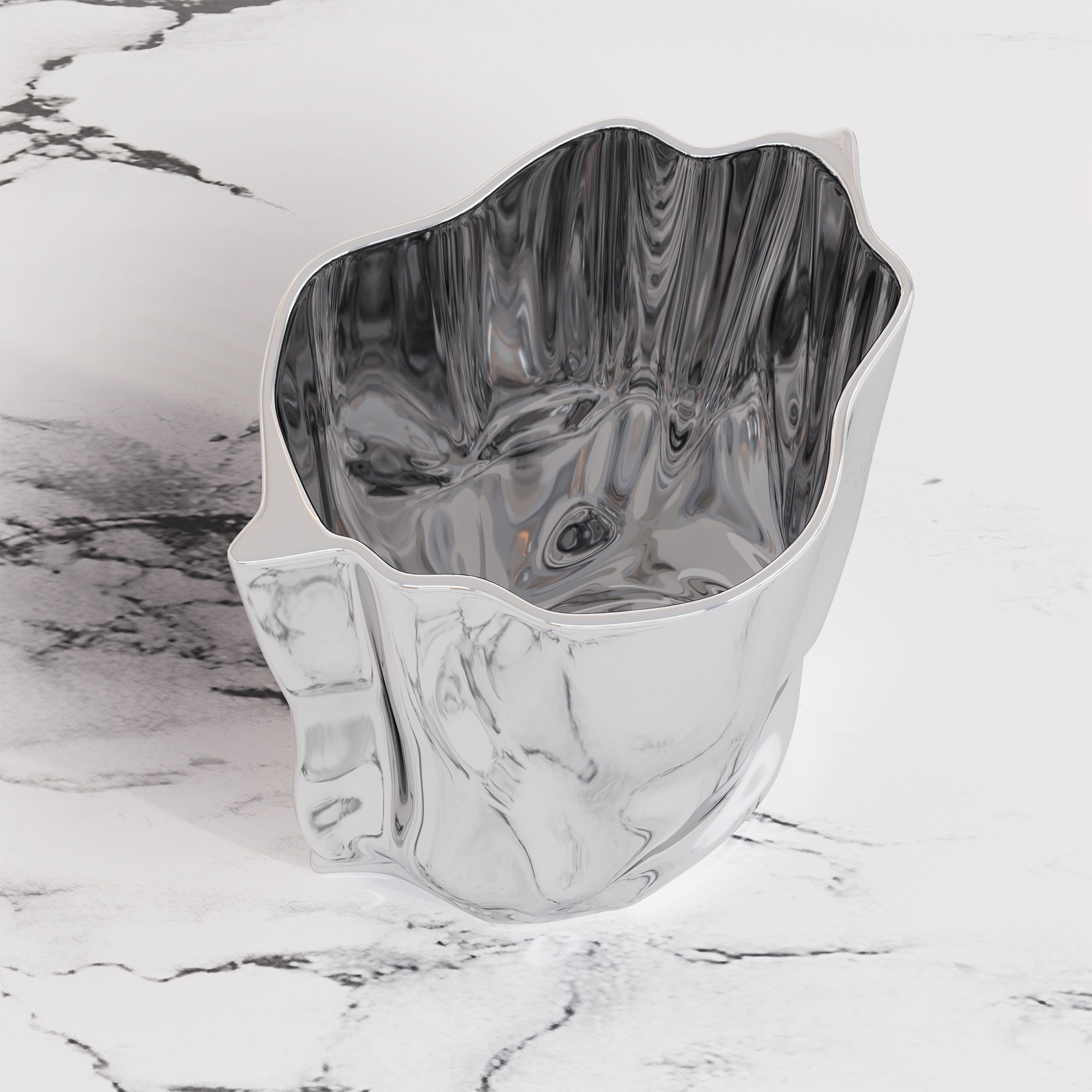 Giulia Grillo Vase design Silver emotions