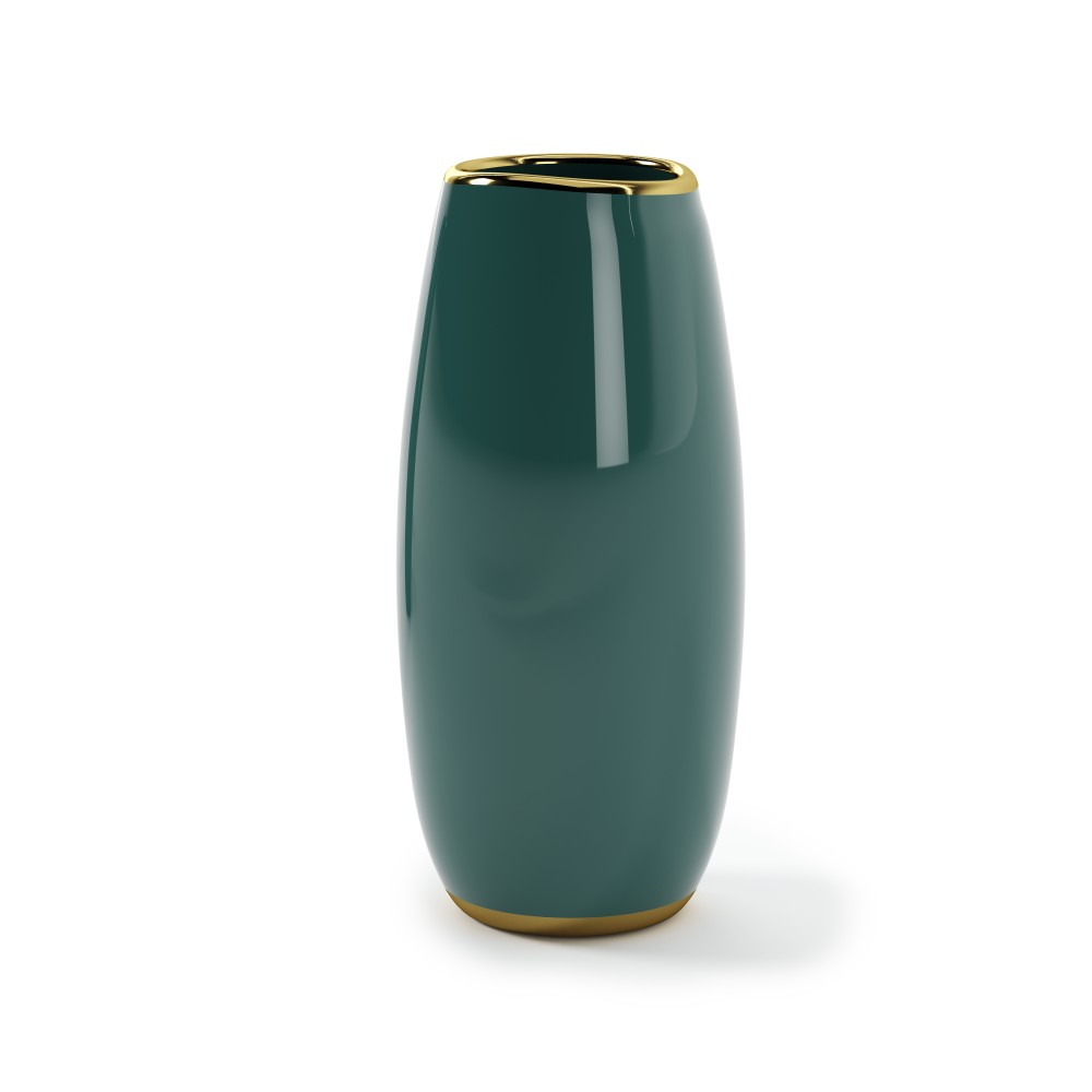 Giulia Grillo ORN32 Moonlight vase pine needle green D