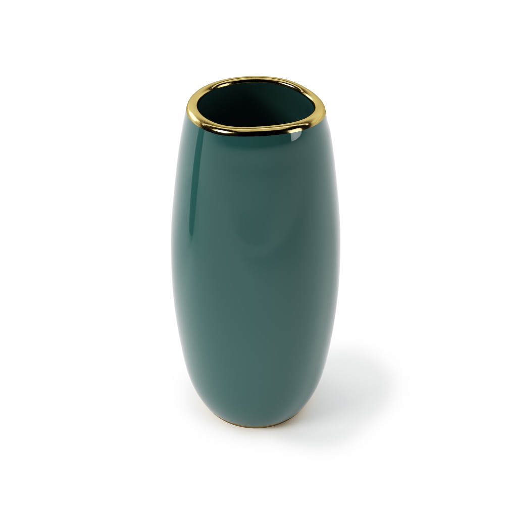 Giulia Grillo ORN32 Moonlight vase pine needle green D