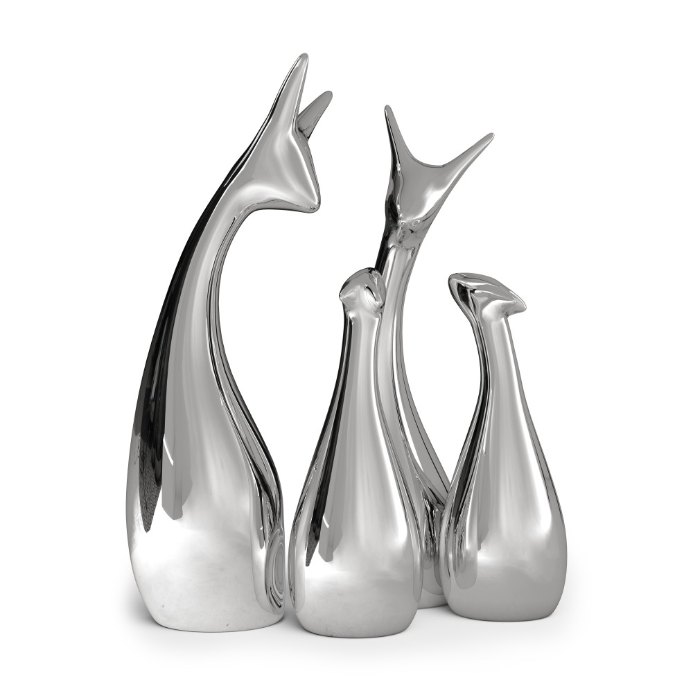 Giulia Grillo ORN36 Silver-plated deer-Four D