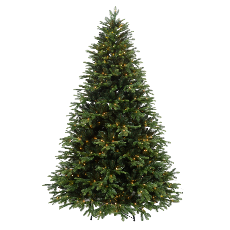 Sapin de Noël classique illuminé 270 cm Giulia Grillo - 1