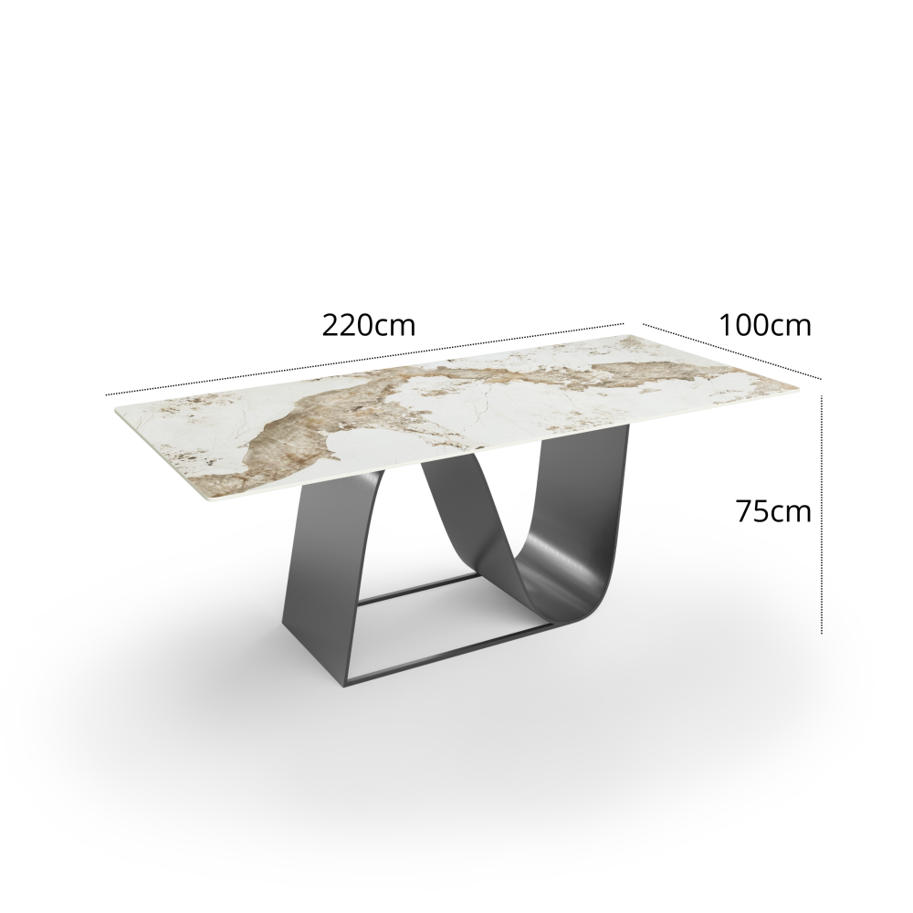 Giulia Grillo Table Bordeaux 220cm Table design