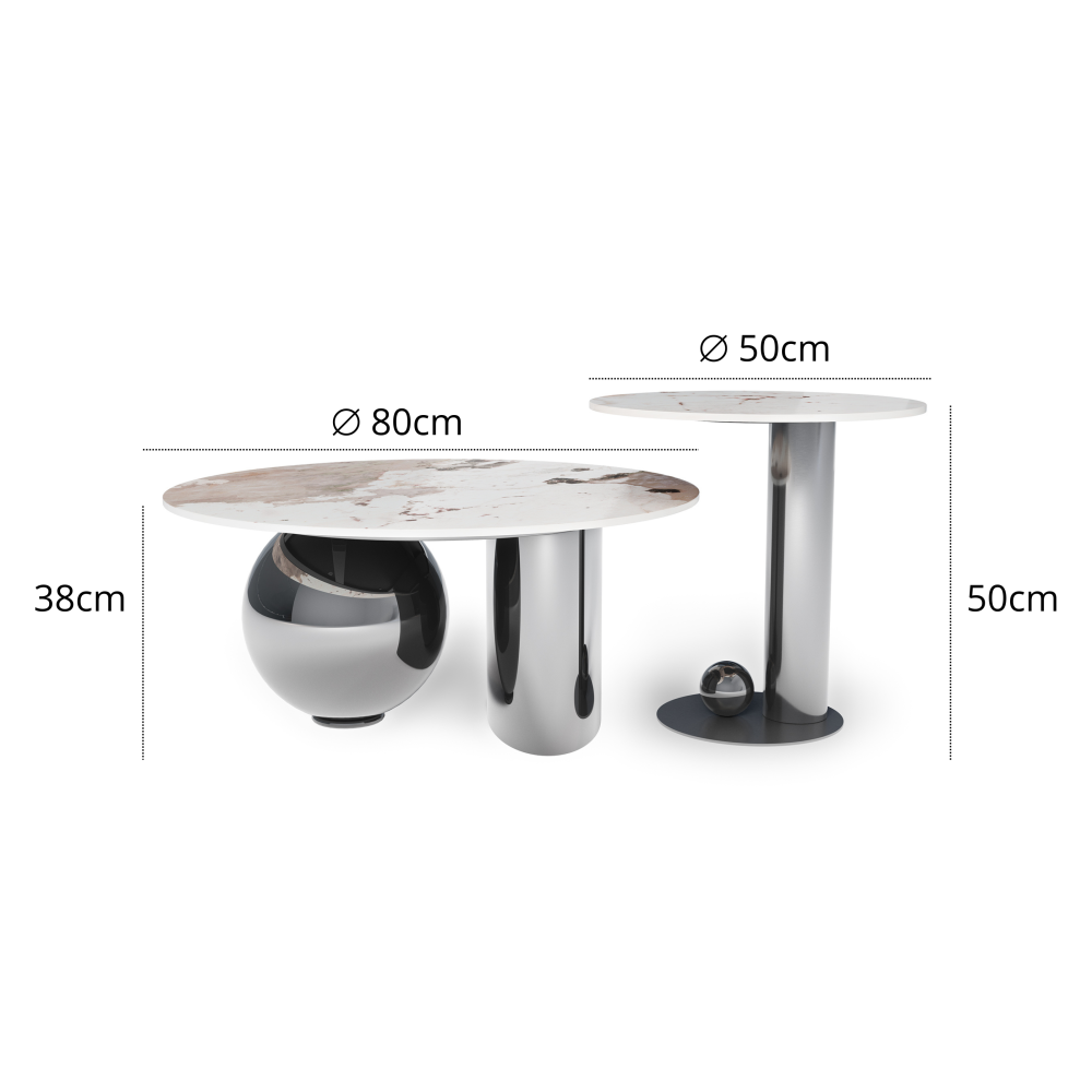 Giulia Grillo K22-14 End Table de