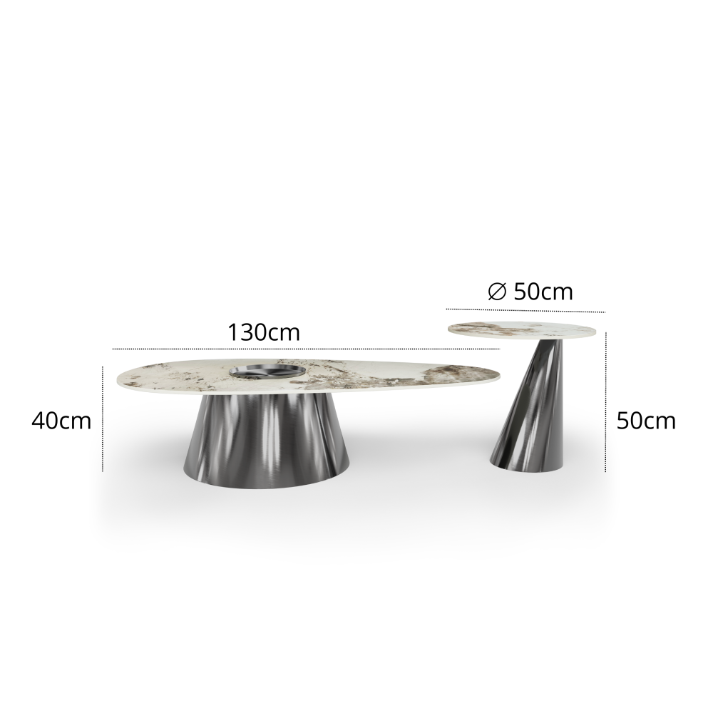 Giulia Grillo Coffee Table Suspended Design coffee table