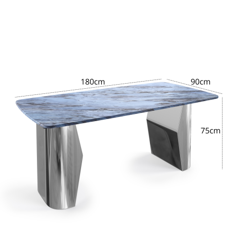 Mesa de diseño Dubai 180 cm