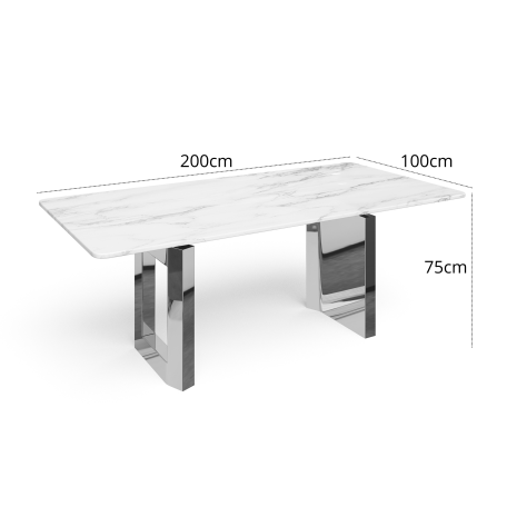 New York Table 200cm Table de Design