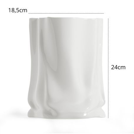 Vaso design Emozioni bianche