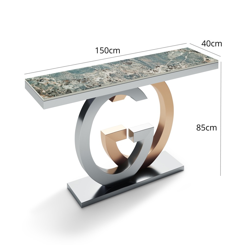 Giulia Grillo Console L'entrelacement 150cm