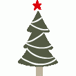 Albero classico verde